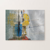 Hafen Färöer | Tórshavn Puzzle (Horizontal)