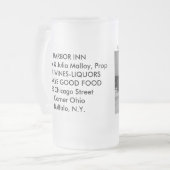 HAFEN-GASTHAUS - mattierte Tasse (Vorderseite Links)