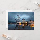 Hafen Göteborg, Schweden Karte (Vorderseite/Rückseite Beispiel)