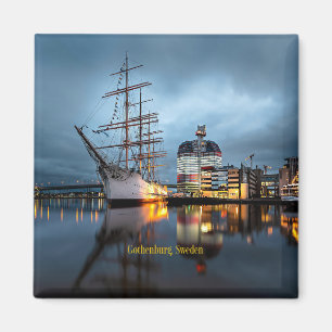 Hafen Göteborg, Schweden Magnet