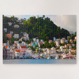 Hafen Grenada Karibik. Jigsaw Puzzle