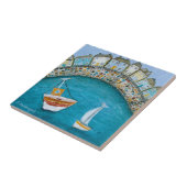 Hafen-Häuser Fliese (Seite)