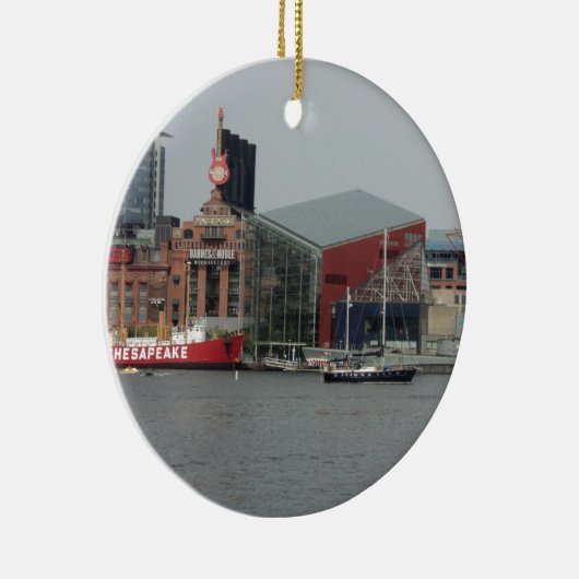 Hafen in Baltimore Keramikornament (Rechts)