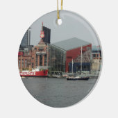 Hafen in Baltimore Keramikornament (Links)