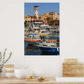 Hafen in Cabo San Lucas Poster (Küche)