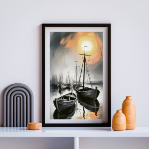 Hafen in Dusk Poster