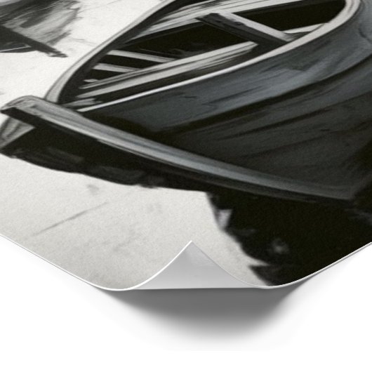 Hafen in Dusk Poster (Ecke)