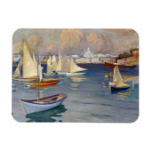 Hafen in Helsinki, Albert Edelfelt Magnet (Horizontal)