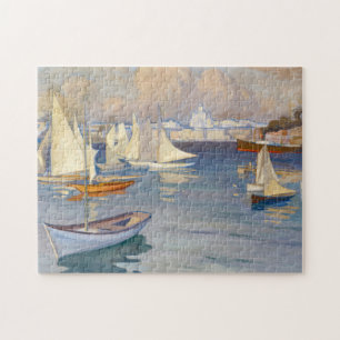 Hafen in Helsinki   Albert Edelfelt Puzzle