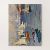 Hafen in Helsinki, Albert Edelfelt Puzzle (Vertikal)