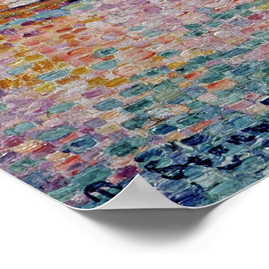 Hafen in Marseille, c.1906 Poster (Ecke)