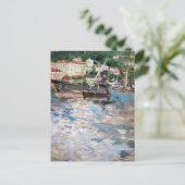 Hafen in Nizza Postkarte (Stehend Vorderseite)