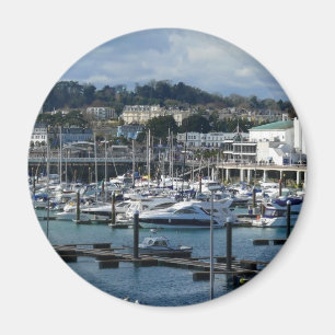 Hafen in Torquay Magnet