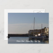 Hafen Insel - Gordons Bay - Kapstadt Postkarte (Vorne/Hinten)