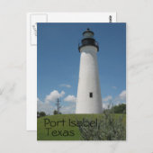 Hafen Isabellfarbe, Texas Postkarte (Vorne/Hinten)