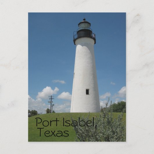 Hafen Isabellfarbe, Texas Postkarte (Vorderseite)