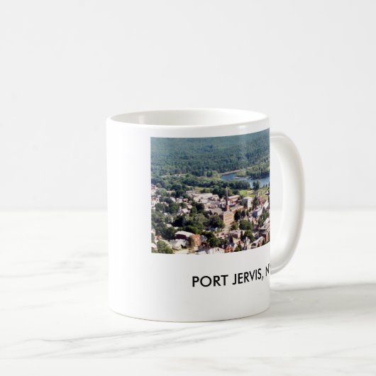 HAFEN JERVIS, NY KAFFEETASSE (VorderseiteRechts)