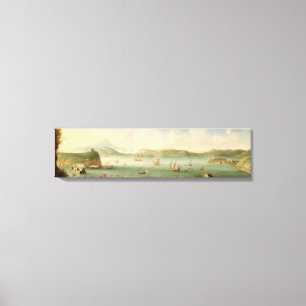 Hafen Mahon, Minorca, 1730's (Öl auf Leinwand) Leinwanddruck