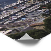 Hafen, Monte Carlo, Côte d'Azur, Cote d'3 Poster (Ecke)