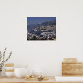Hafen, Monte Carlo, Côte d'Azur, Cote d'3 Poster (Küche)