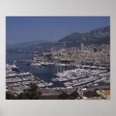 Hafen, Monte Carlo, Côte d'Azur, Cote d'3 Poster (Vorne)