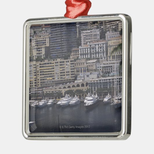 Hafen, Monte Carlo, französisches Riviera, Silbernes Ornament (Links)