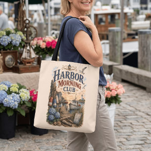 Hafen-Morgen-Club Küstenleuchtturm Tasche