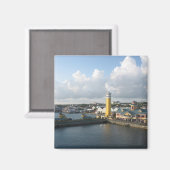 Hafen Nassau Magnet (Vorderseite/Rückseite)