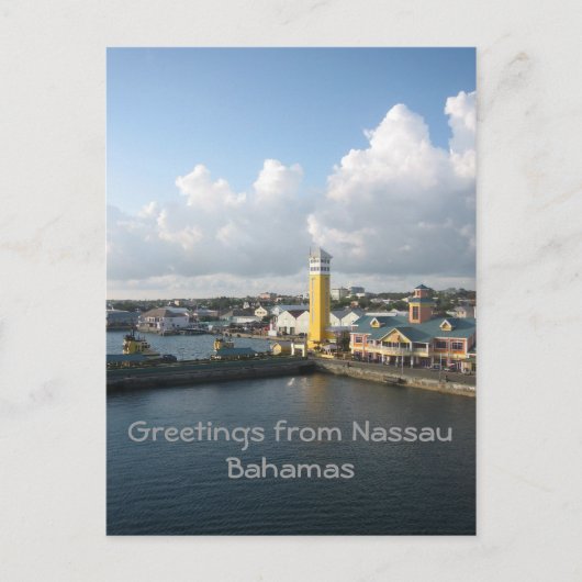 Hafen Nassau Postkarte (Vorderseite)