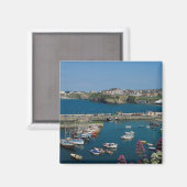 Hafen Newquay, Cornwall, Großbritannien Magnet (Vorderseite/Rückseite)