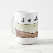 Hafen-O-John Dämmerung Kaffeetasse (Vorderseite Links)