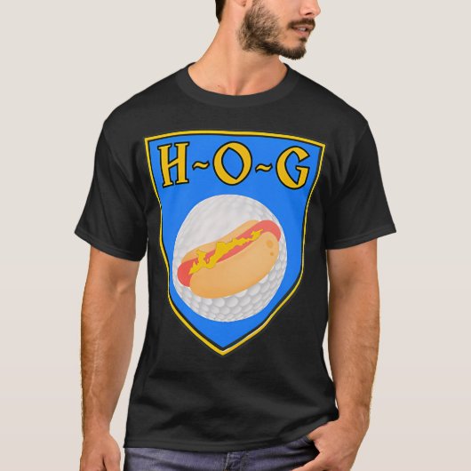 Hafen Open Glizzy HOG Fishers Island, NY T-Shirt (Vorderseite)