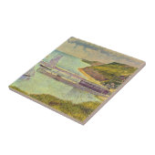 Hafen Port-en-Bessin Hochtide von Georges Seurat Fliese (Seite)