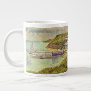 Hafen Port-en-Bessin Hochtide von Georges Seurat Jumbo-Tasse