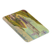 Hafen Port-en-Bessin Hochtide von Georges Seurat Magnet (Rechte Seite)