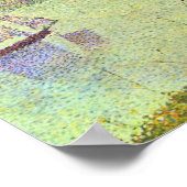 Hafen Port-en-Bessin Hochtide von Georges Seurat Poster (Ecke)