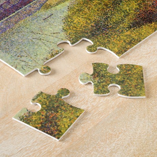 Hafen Port-en-Bessin Hochtide von Georges Seurat Puzzle (Seite)