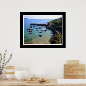 Hafen Portskatho, Cornwall Poster (Küche)