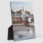 Hafen Portsmouth, New Hampshire Fotoplatte (Seite)