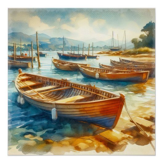Hafen Poster (Vorderseite)