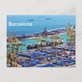 Hafen Postkarte