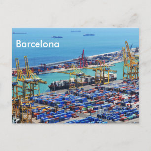 Hafen Postkarte