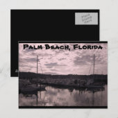 Hafen Postkarte (Vorne/Hinten)