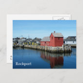 Hafen Postkarte (Vorne/Hinten)