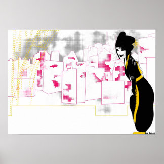 Hafen Queensboro Poster