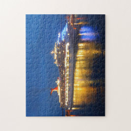 Hafen-Reflexionen Puzzle