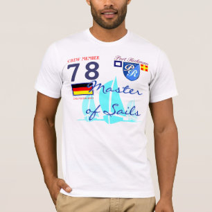 Hafen Richman Segeln-Meister der T-Shirt