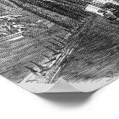 Hafen Rotterdam, Holland Poster (Ecke)