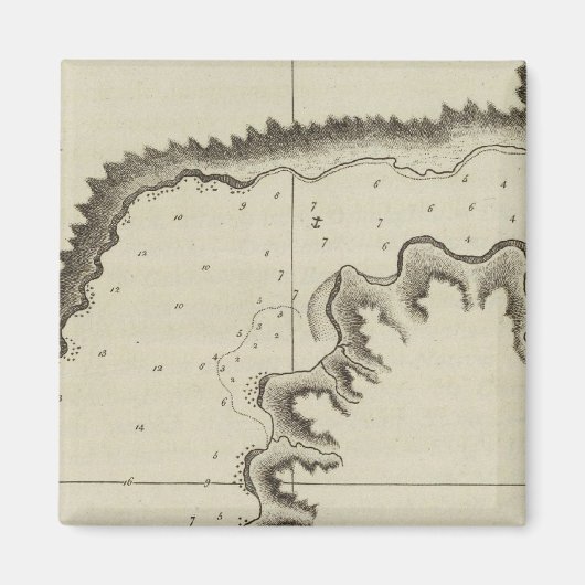 Hafen Samaganoda, Alaska Magnet (Vorne)