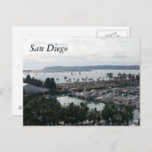 Hafen San Diego CA Postkarte (Vorne/Hinten)